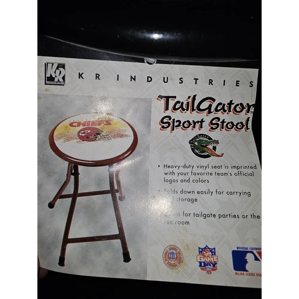 Vintage Green Bay Packers Tailgator Stool Nwt